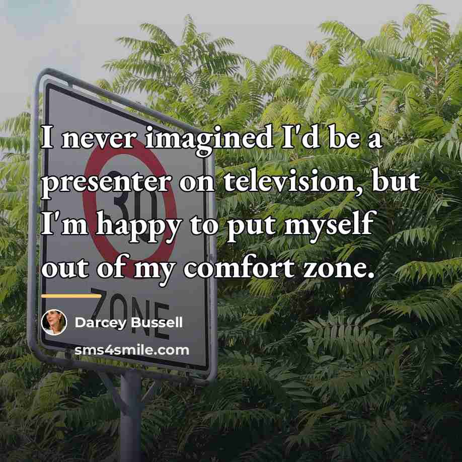 “I never imagined I'd be a presenter on television, but…” quote by Darcey Bussell