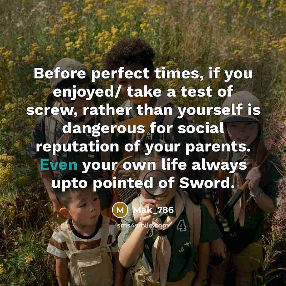 “Before perfect times, if you enjoyed/ take a test of…” quote by Mak_786