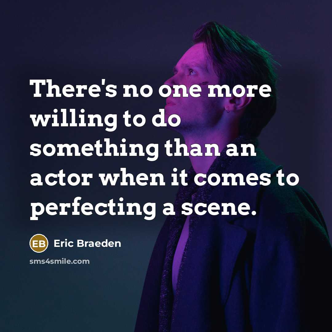 “There's no one more willing to do something than an…” quote by Eric Braeden