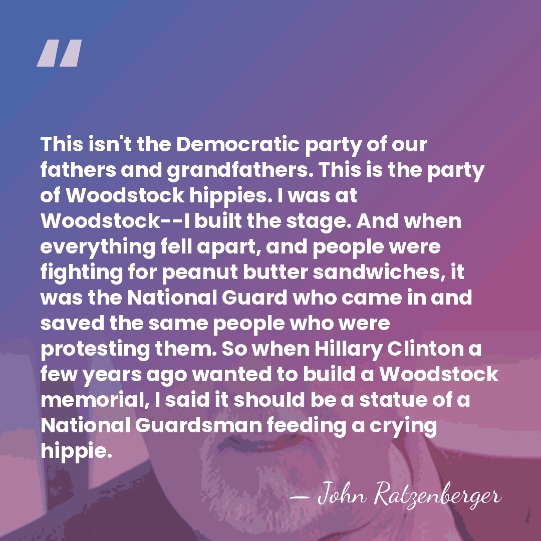This isn't the Democratic party of our fathers and grandfathers. This is&hellip; - John Ratzenberger