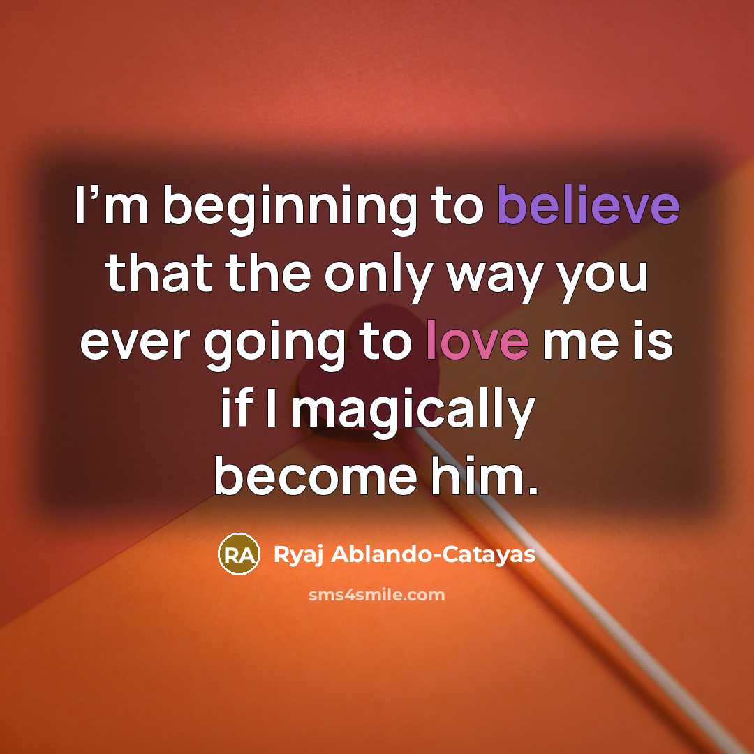 “I'm beginning to believe that the only way you ever…” quote by Ryaj Ablando-Catayas