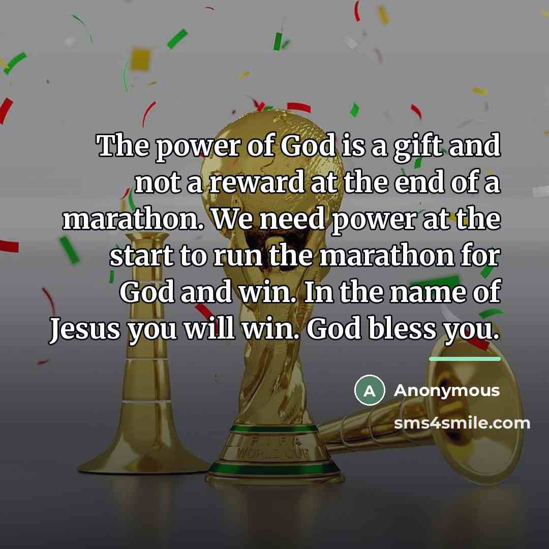 “The power of God is a gift and not a…” quote by Anonymous
