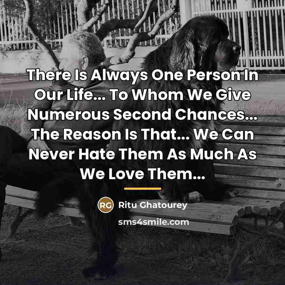 “There Is Always One Person In Our Life... To Whom…” quote by Ritu Ghatourey