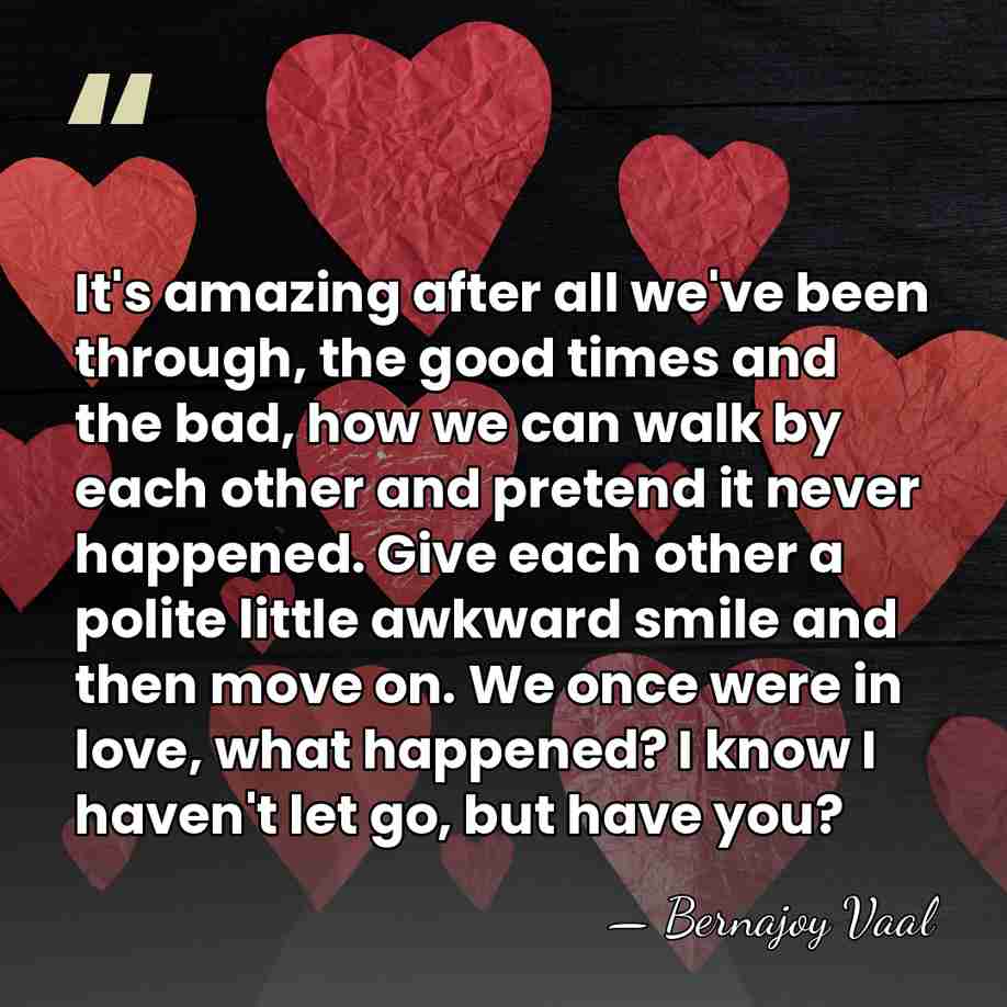 It's amazing after all we've been through, the good times and the&hellip; - Bernajoy Vaal
