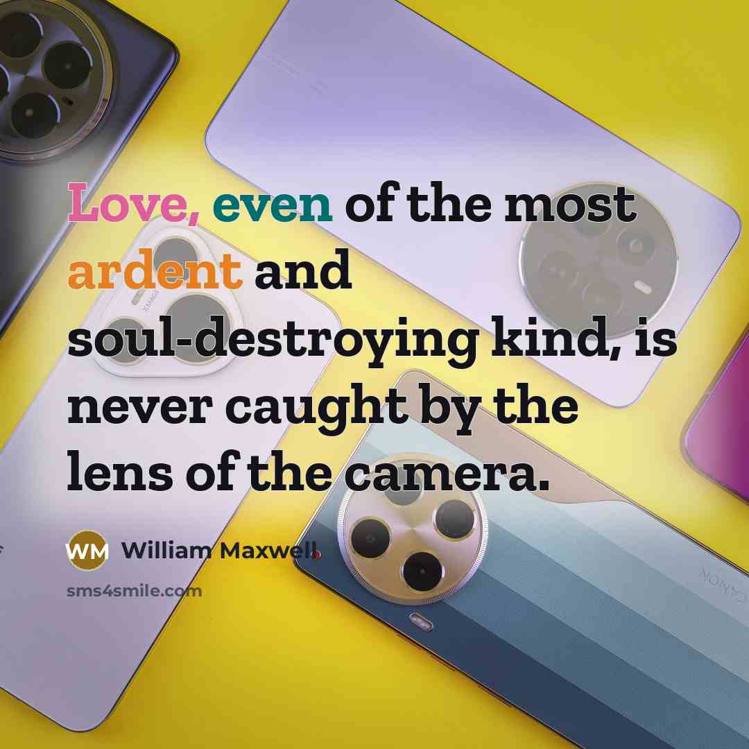“Love, even of the most ardent and soul-destroying kind, is…” quote by William Maxwell