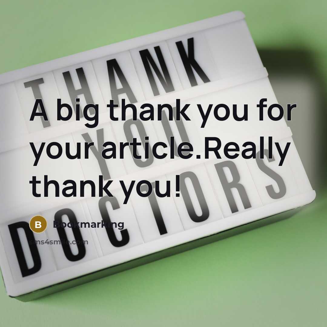 “A big thank you for your article.Really thank you!…” quote by Bookmarking