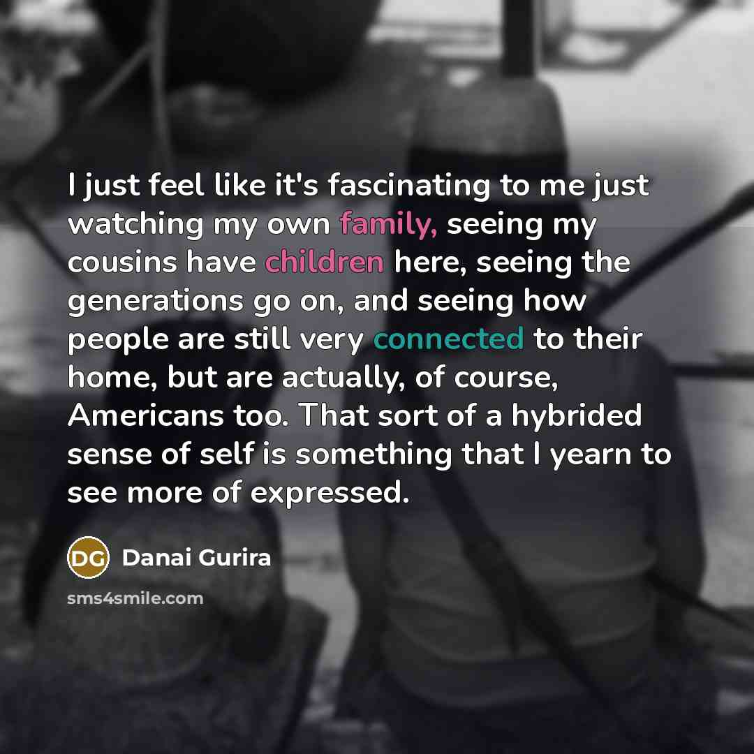 “I just feel like it's fascinating to me just watching…” quote by Danai Gurira
