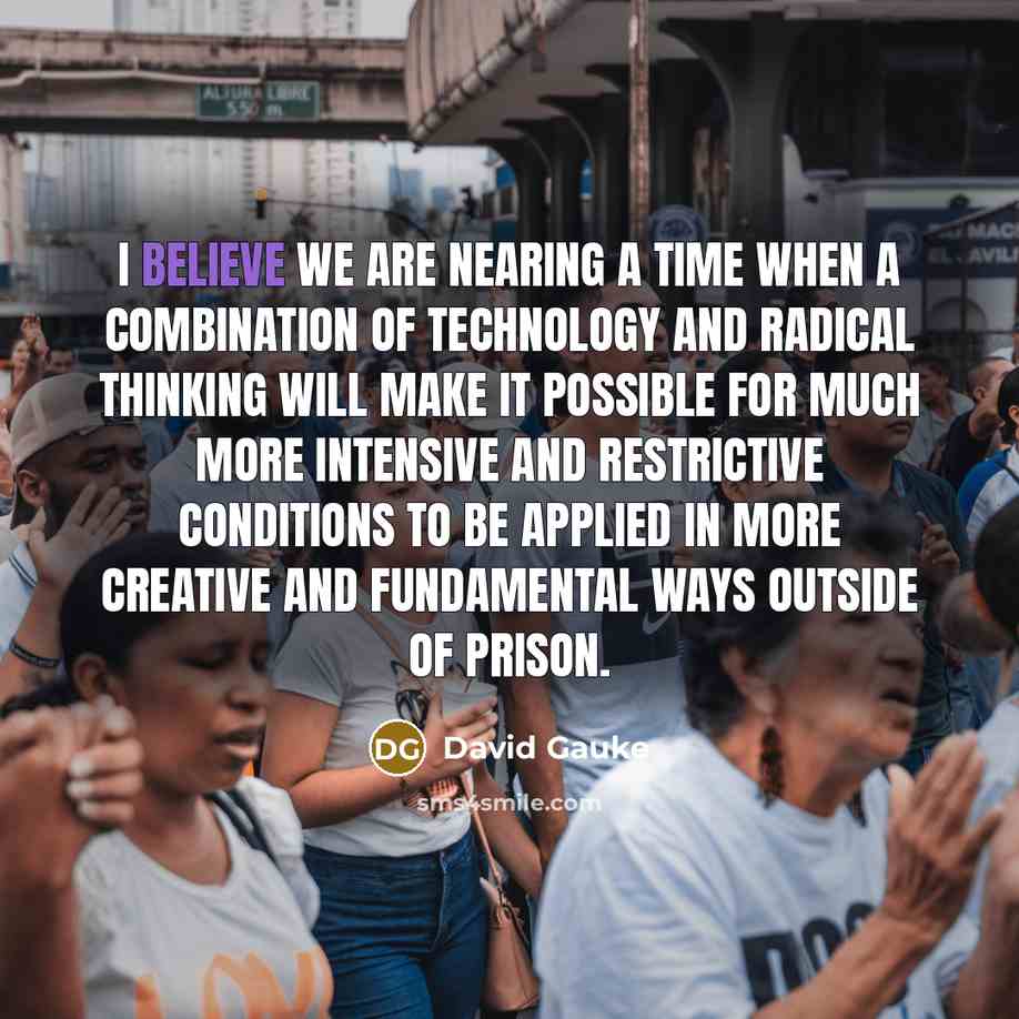 “I believe we are nearing a time when a combination…” quote by David Gauke