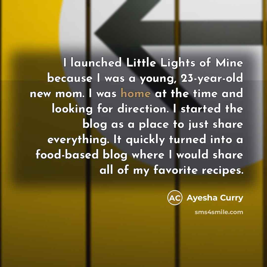 “I launched Little Lights of Mine because I was a…” quote by Ayesha Curry