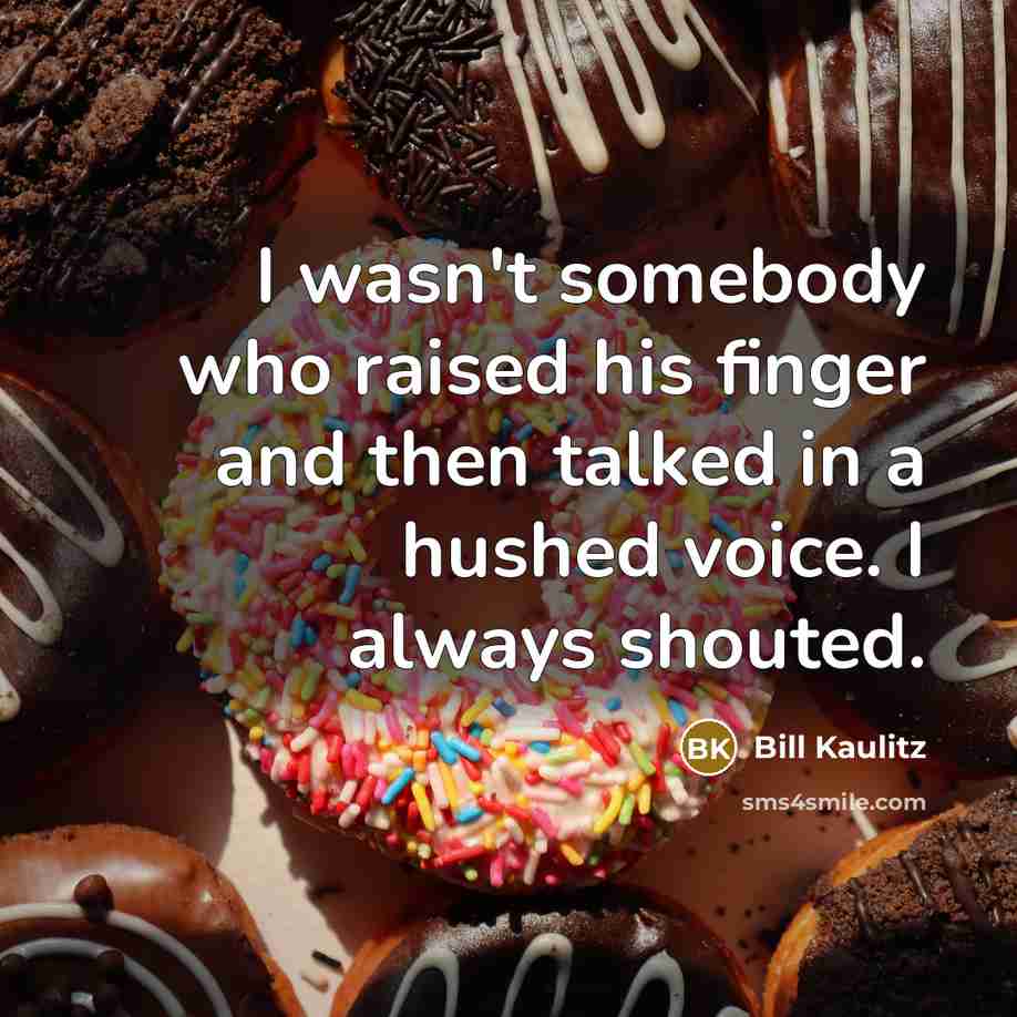 “I wasn't somebody who raised his finger and then talked…” quote by Bill Kaulitz