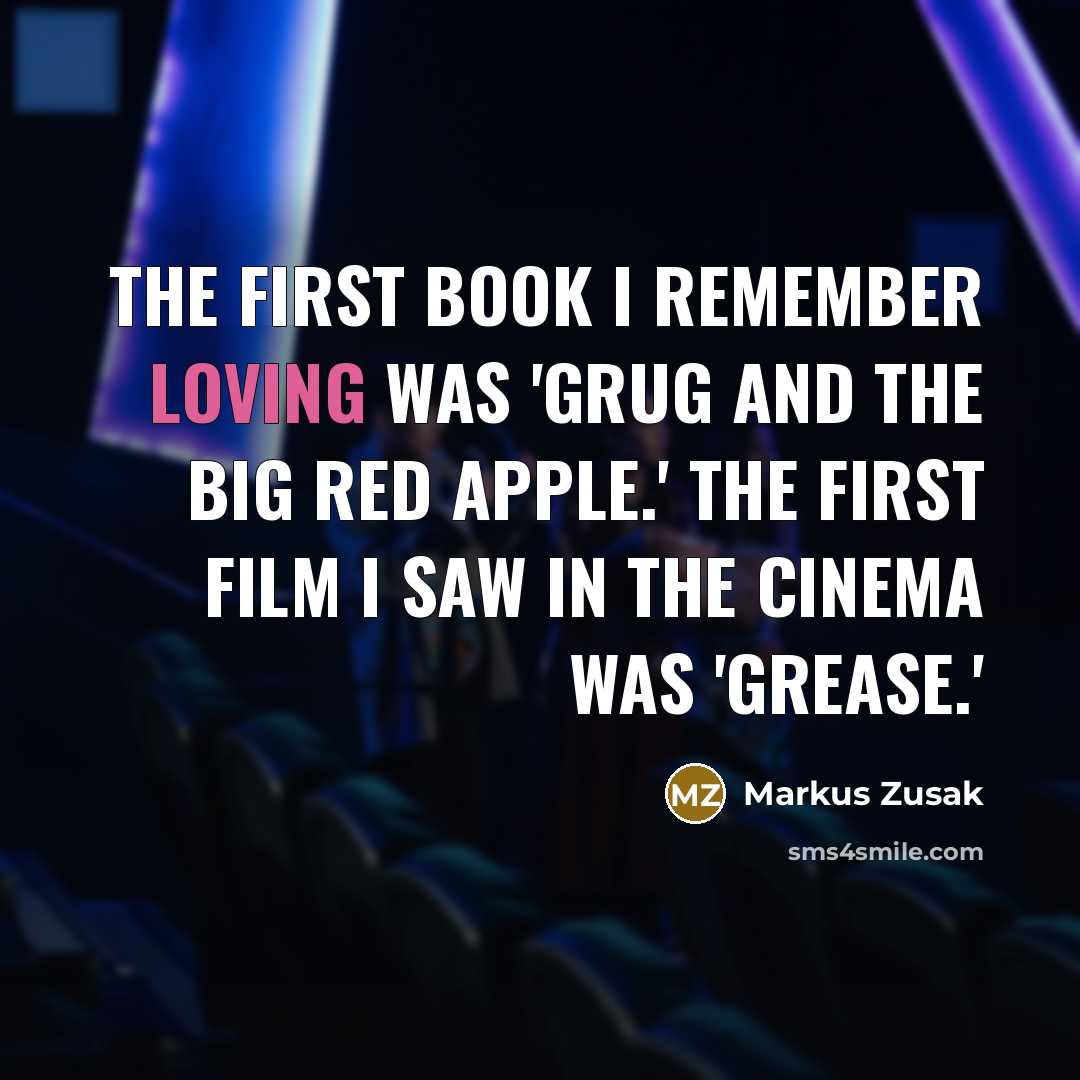 “The first book I remember loving was 'Grug and the…” quote by Markus Zusak