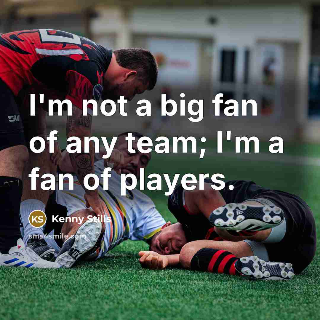 “I'm not a big fan of any team; I'm a…” quote by Kenny Stills