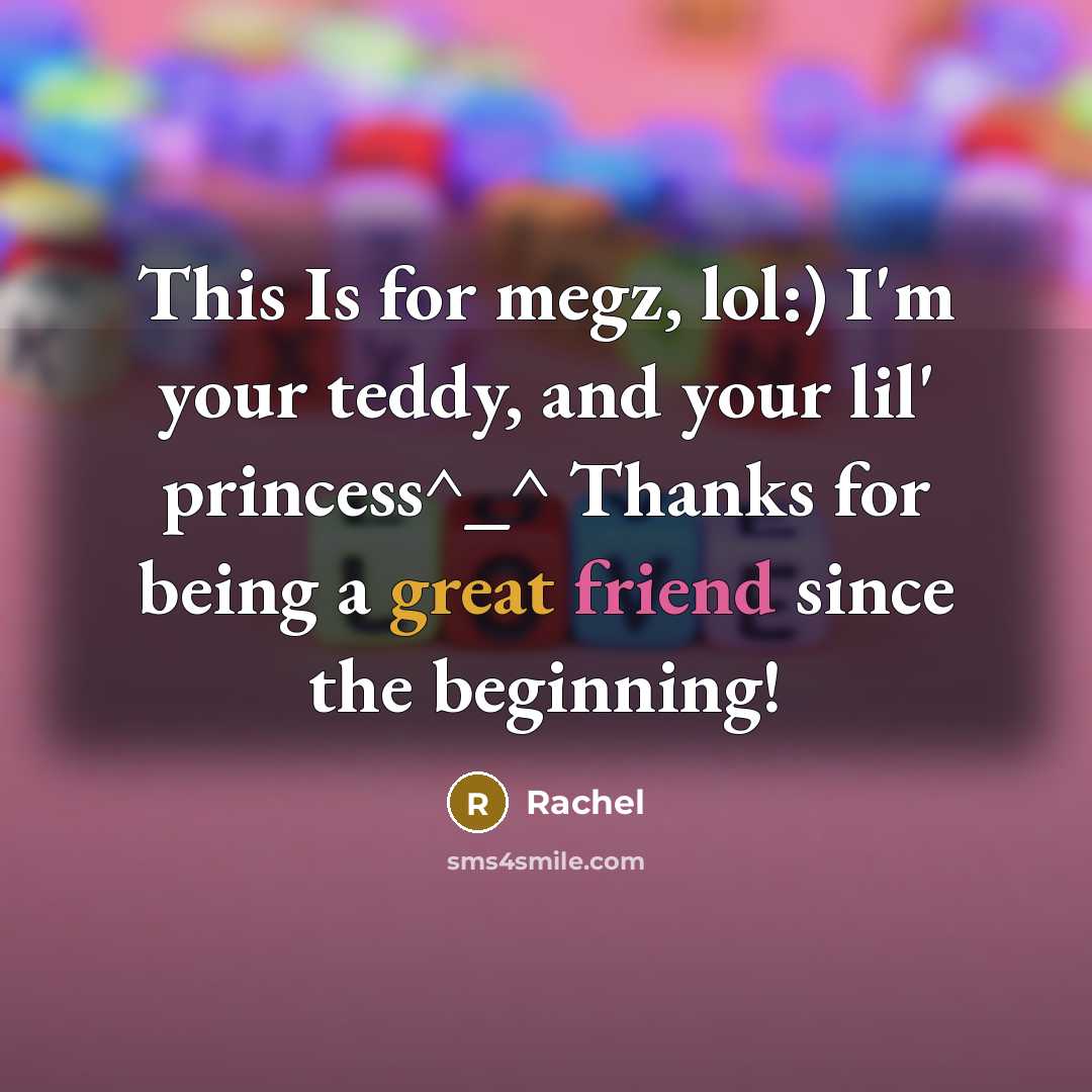 “This Is for megz, lol:) I'm your teddy, and your…” quote by Rachel