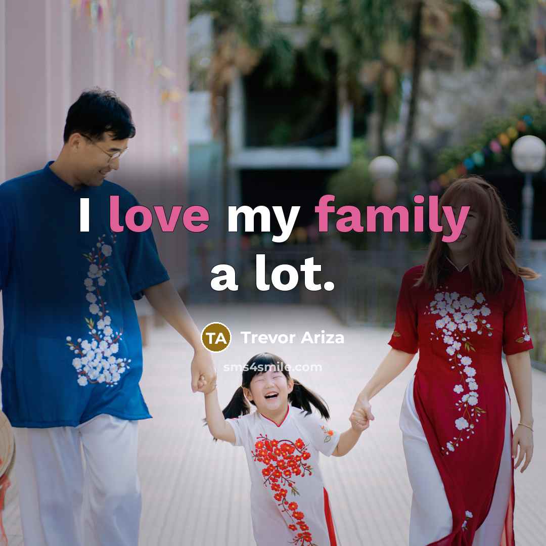 “I love my family a lot.…” quote by Trevor Ariza