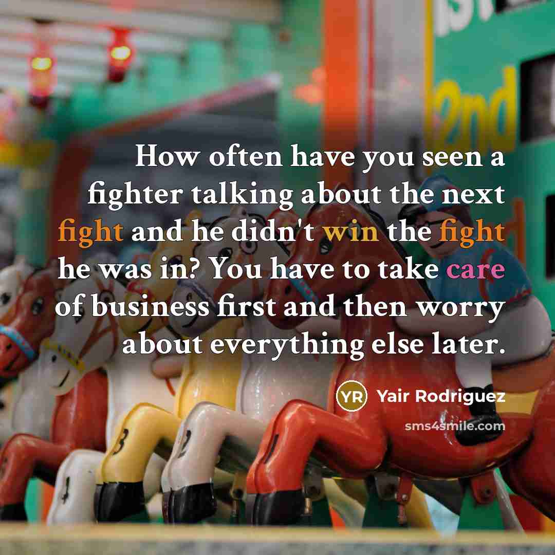 “How often have you seen a fighter talking about the…” quote by Yair Rodriguez