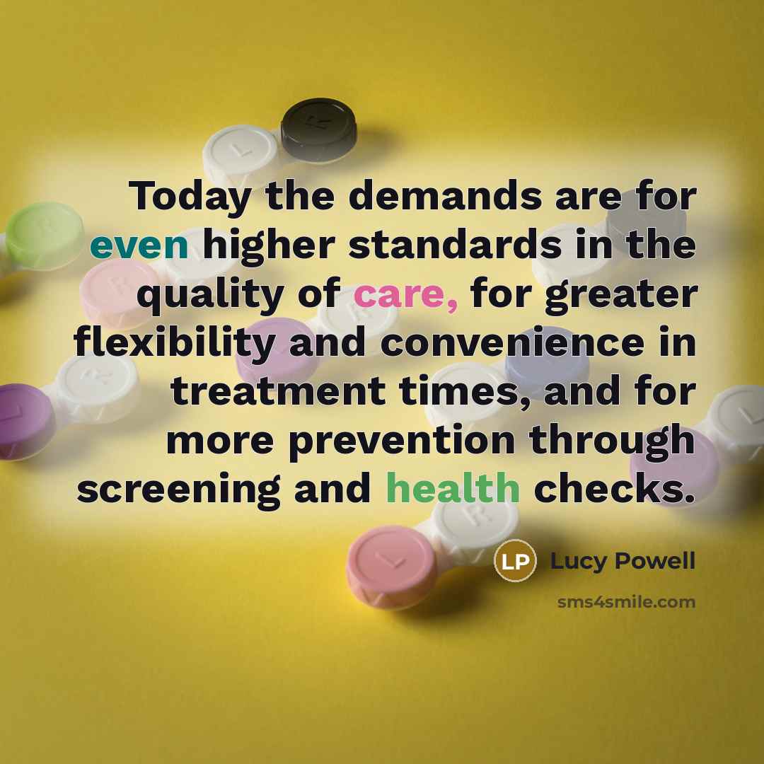 “Today the demands are for even higher standards in the…” quote by Lucy Powell