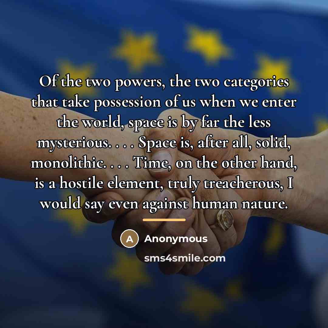 “Of the two powers, the two categories that take possession…” quote by Anonymous