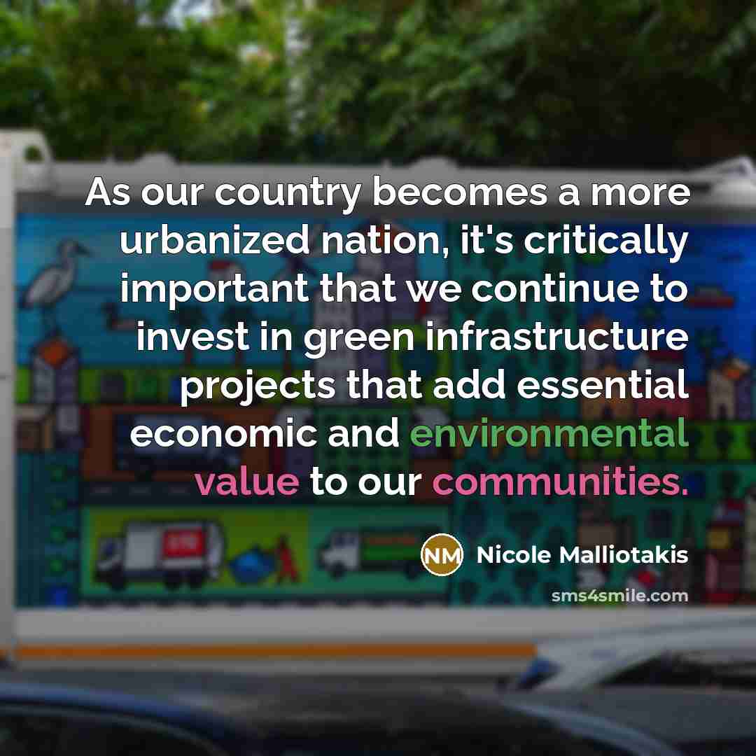 “As our country becomes a more urbanized nation, it's critically…” quote by Nicole Malliotakis