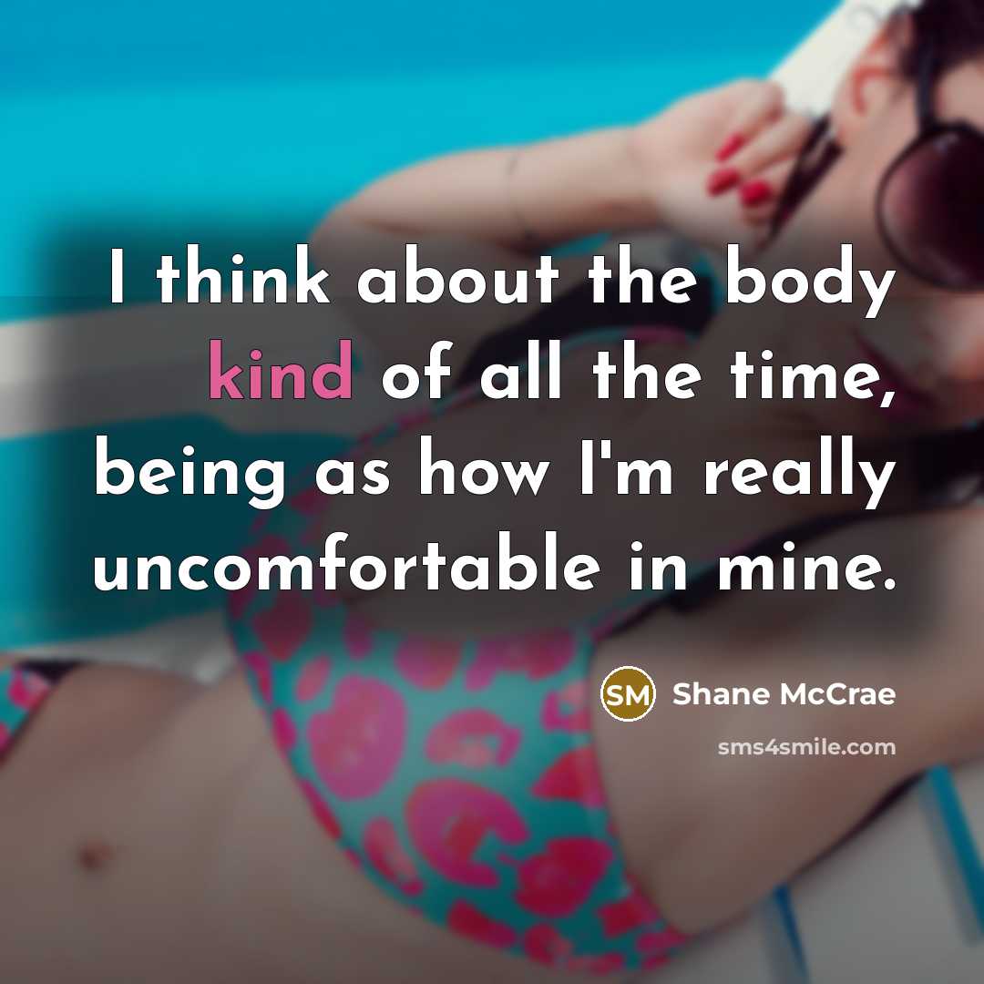 “I think about the body kind of all the time,…” quote by Shane McCrae