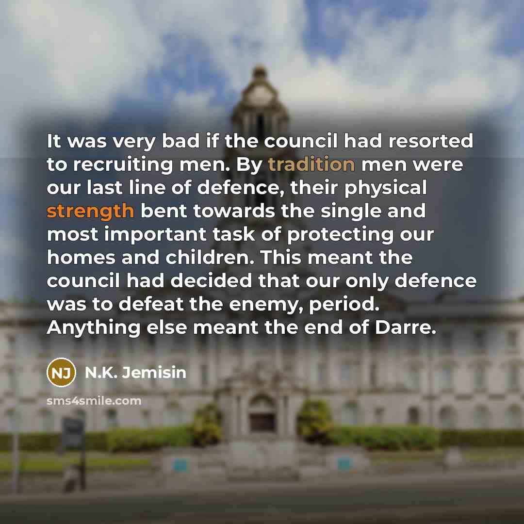“It was very bad if the council had resorted to…” quote by N.K. Jemisin