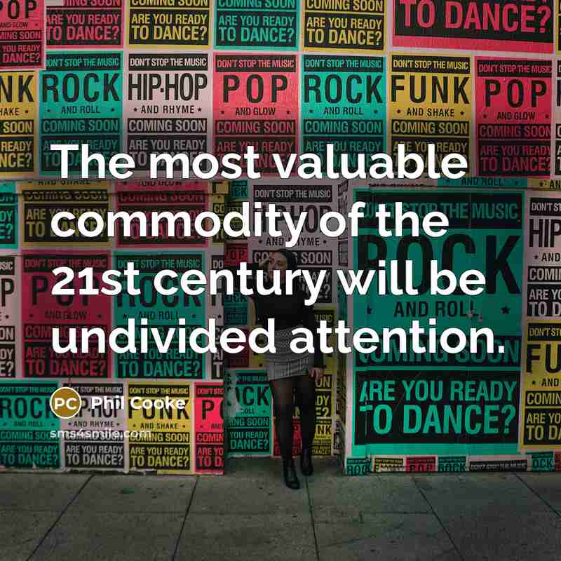 “The most valuable commodity of the 21st century will be…” quote by Phil Cooke