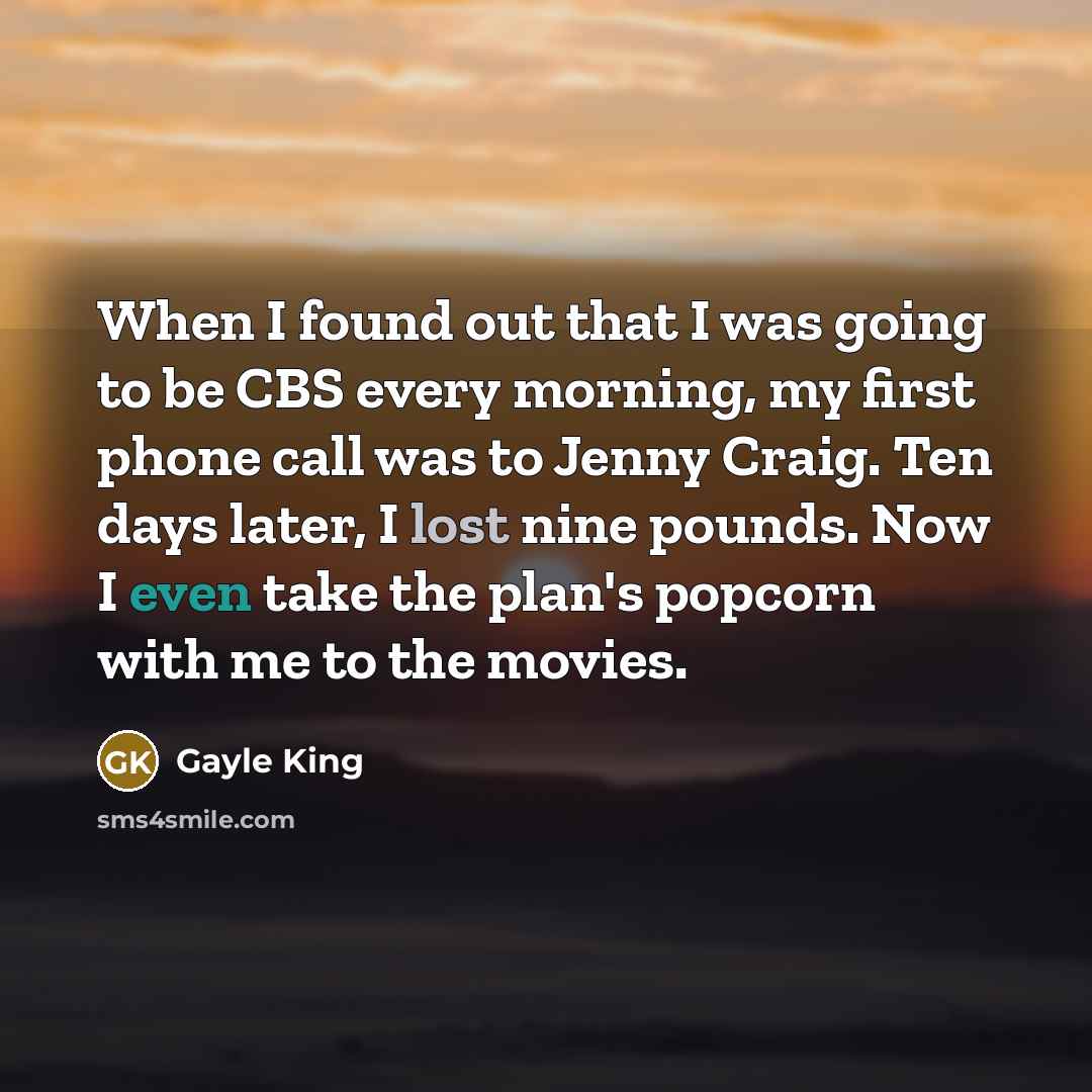 “When I found out that I was going to be…” quote by Gayle King