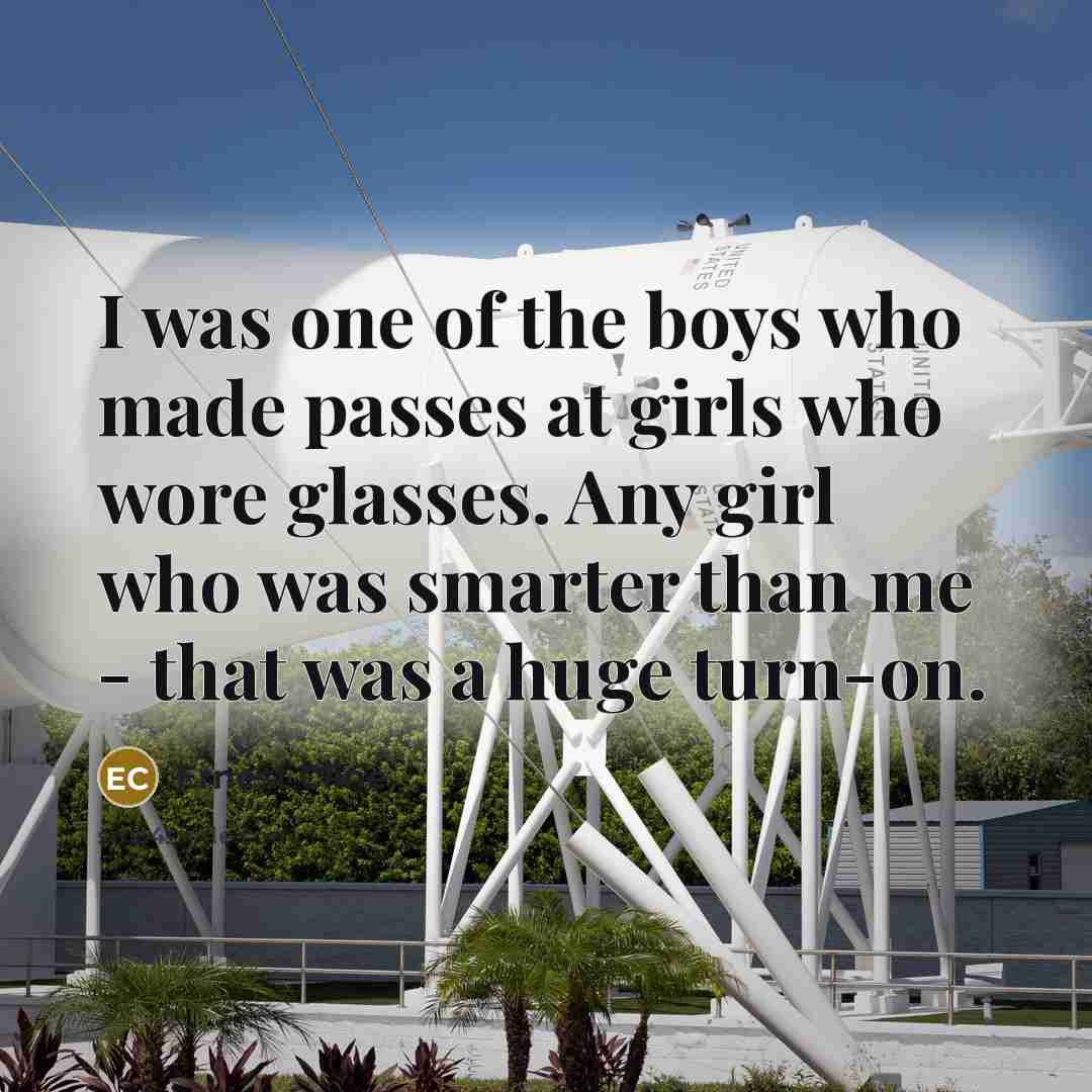“I was one of the boys who made passes at…” quote by Ernest Cline
