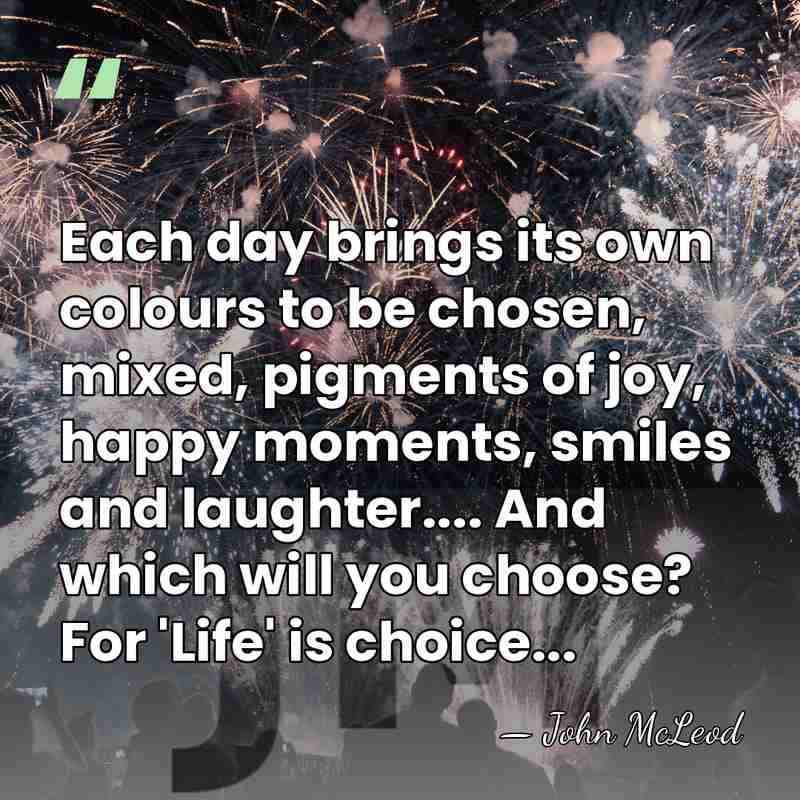 Each day brings its own colours to be chosen, mixed, pigments of&hellip; - John McLeod