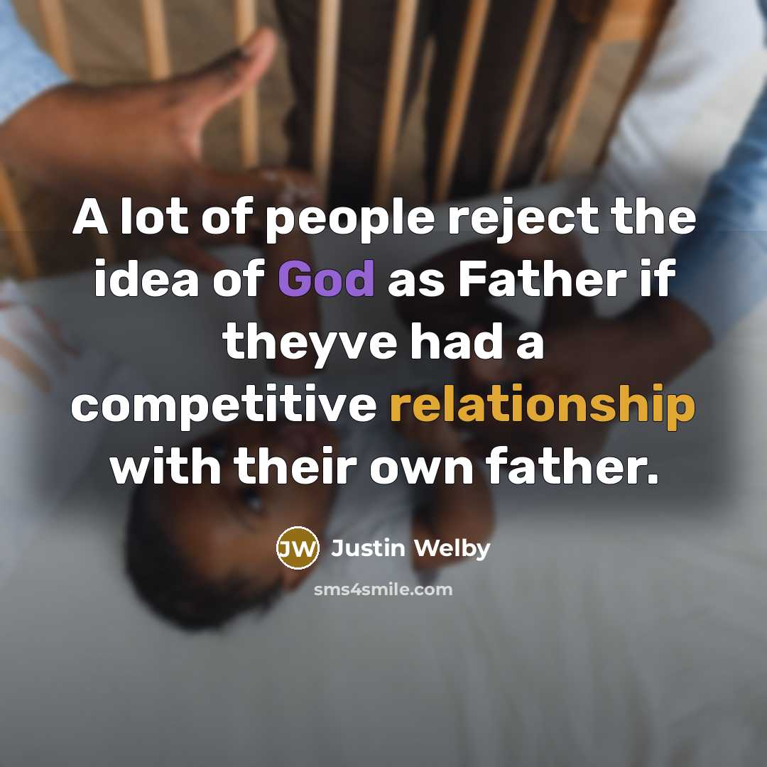 “A lot of people reject the idea of God as…” quote by Justin Welby