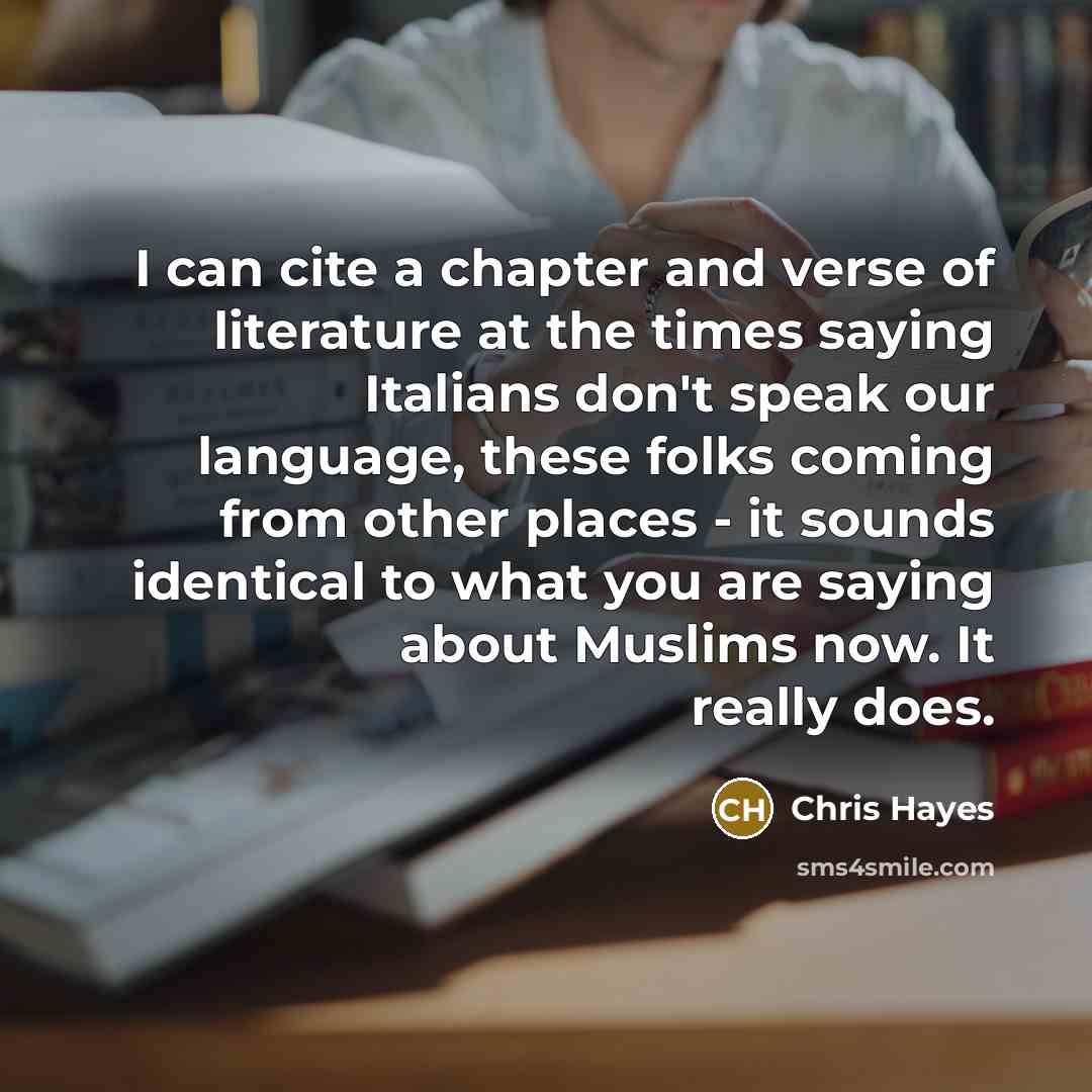 “I can cite a chapter and verse of literature at…” quote by Chris Hayes