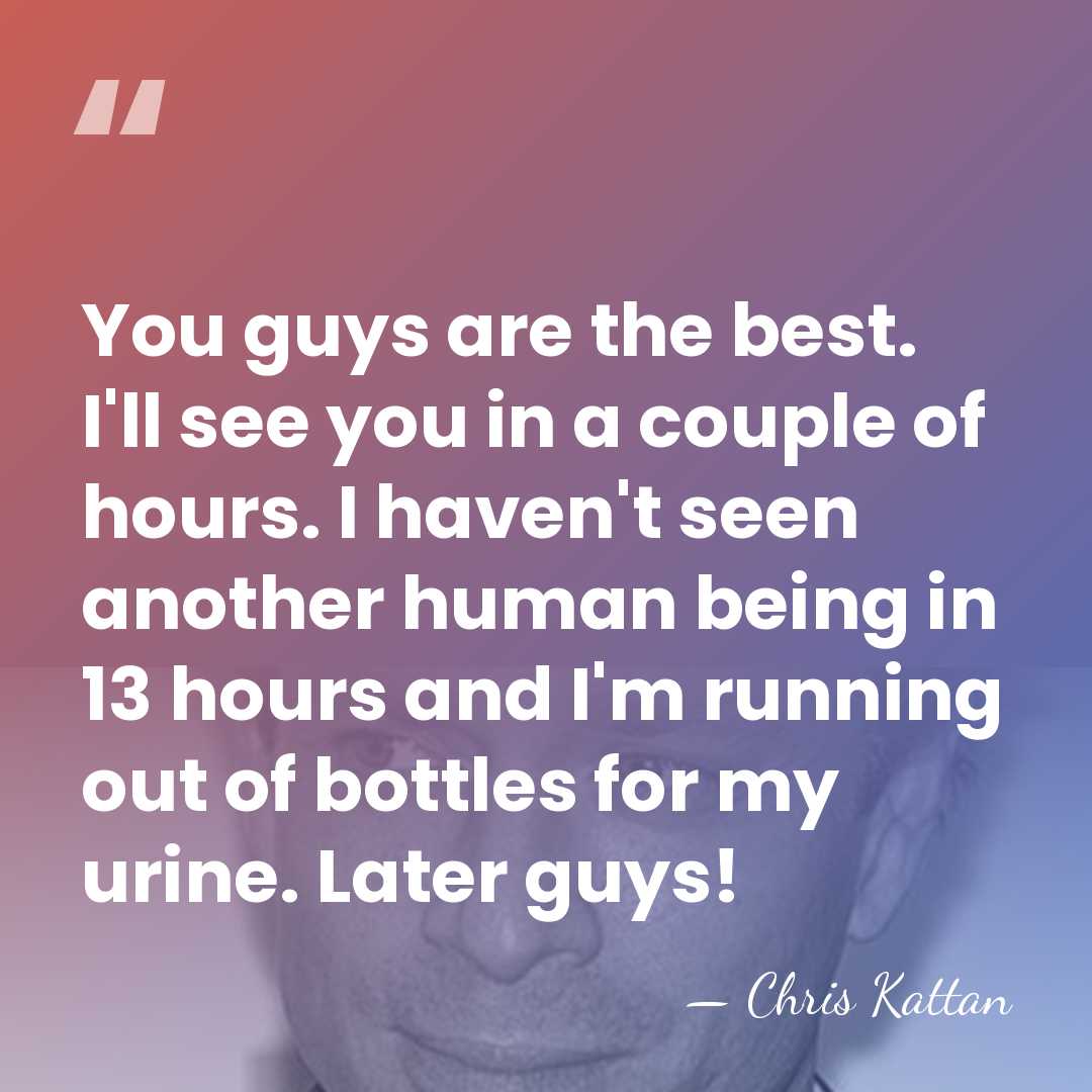 You guys are the best. I'll see you in a couple of&hellip; - Chris Kattan