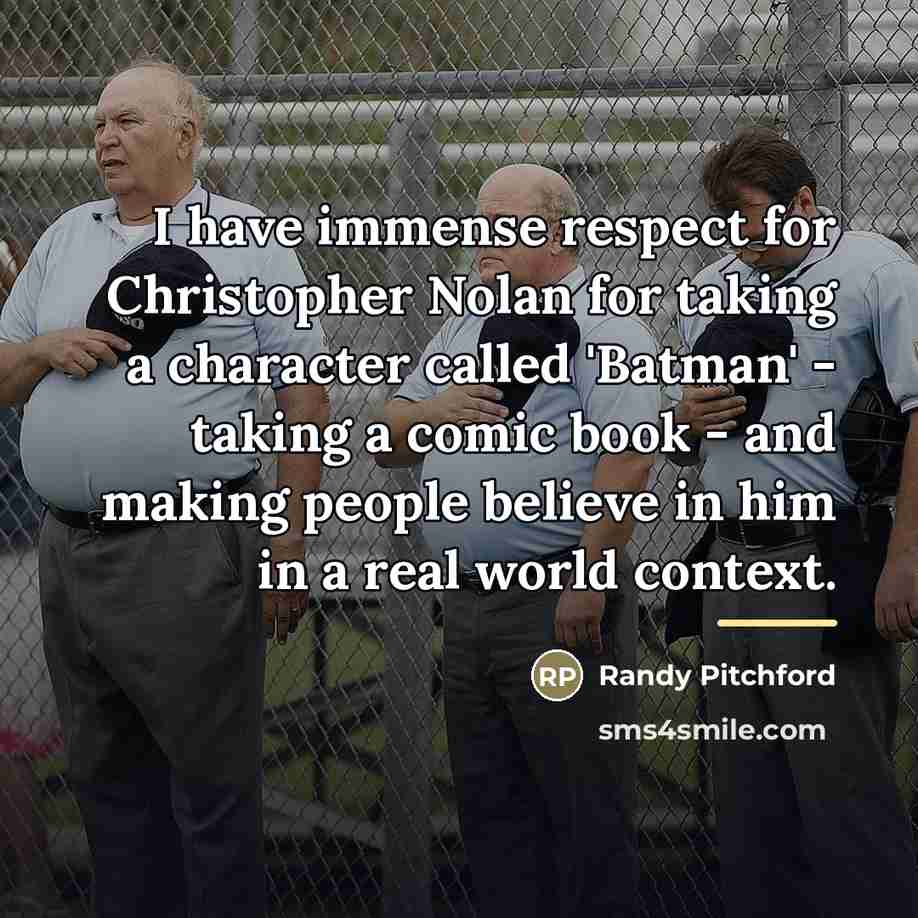 “I have immense respect for Christopher Nolan for taking a…” quote by Randy Pitchford