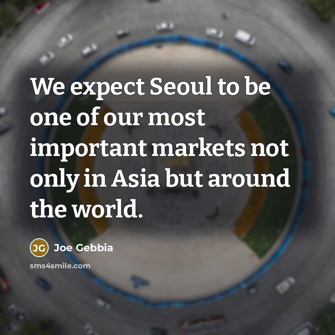 “We expect Seoul to be one of our most important…” quote by Joe Gebbia
