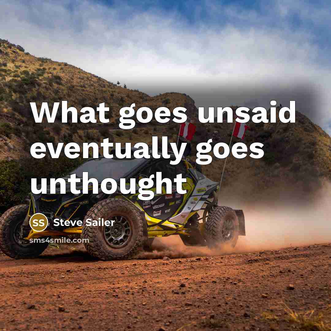“What goes unsaid eventually goes unthought…” quote by Steve Sailer