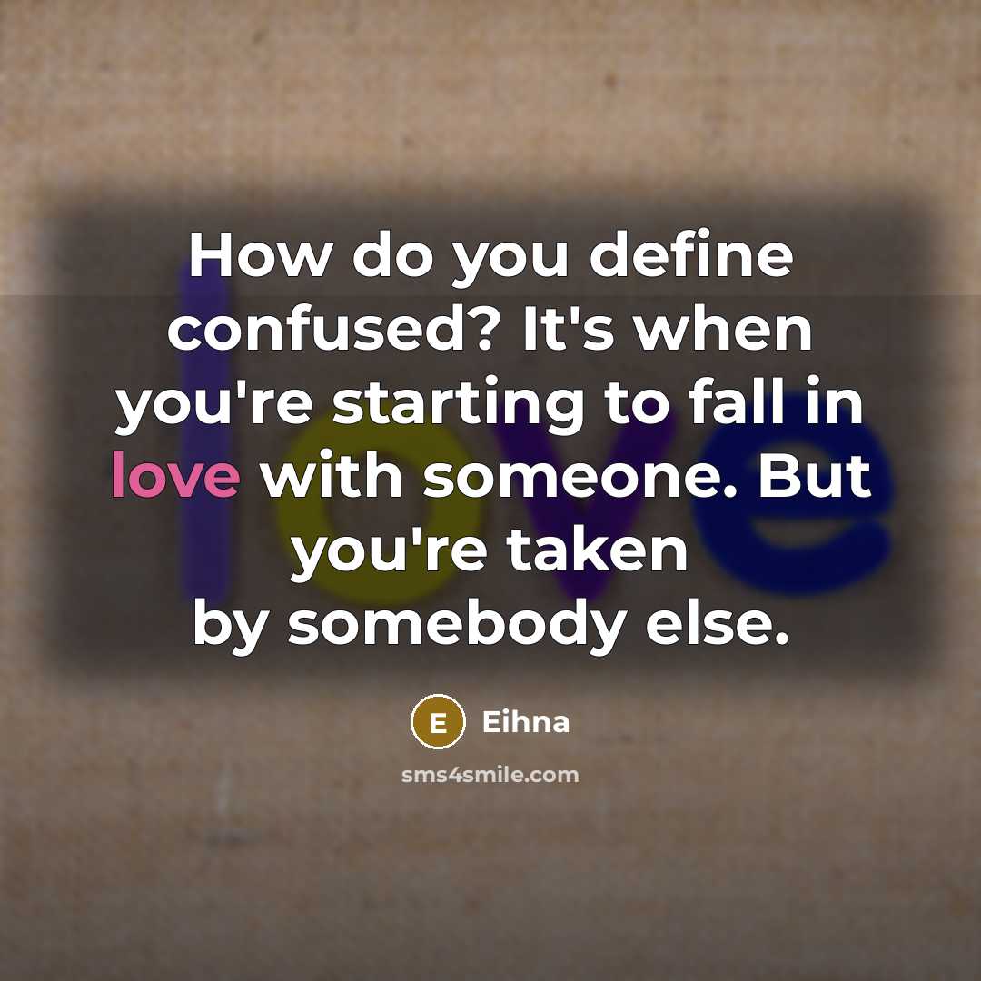 “How do you define confused? It's when you're starting to…” quote by Eihna