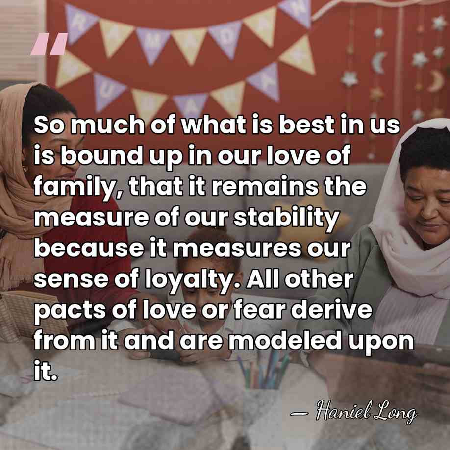 So much of what is best in us is bound up in&hellip; - Haniel Long