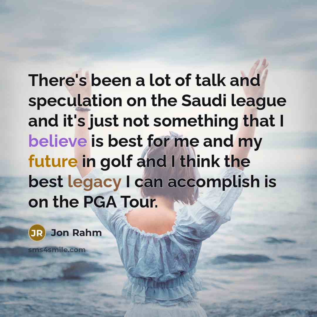 “There's been a lot of talk and speculation on the…” quote by Jon Rahm