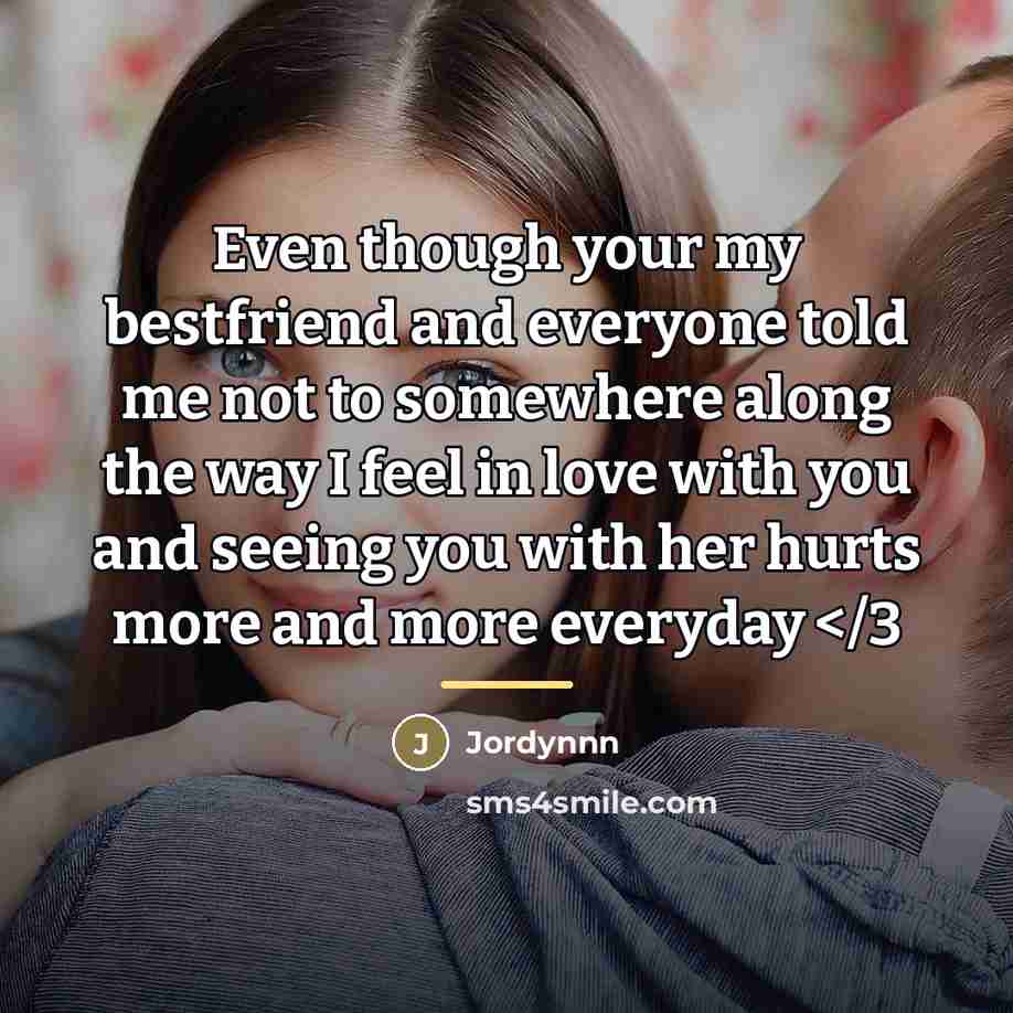 “Even though your my bestfriend and everyone told me not…” quote by Jordynnn