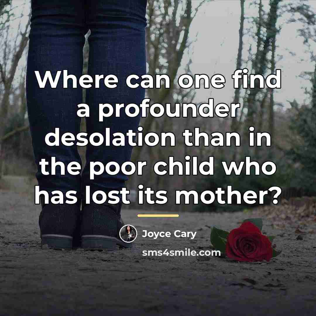 “Where can one find a profounder desolation than in the…” quote by Joyce Cary