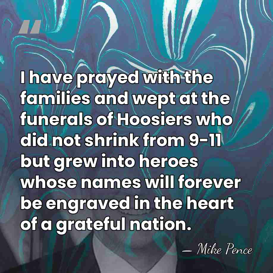 I have prayed with the families and wept at the funerals of&hellip; - Mike Pence