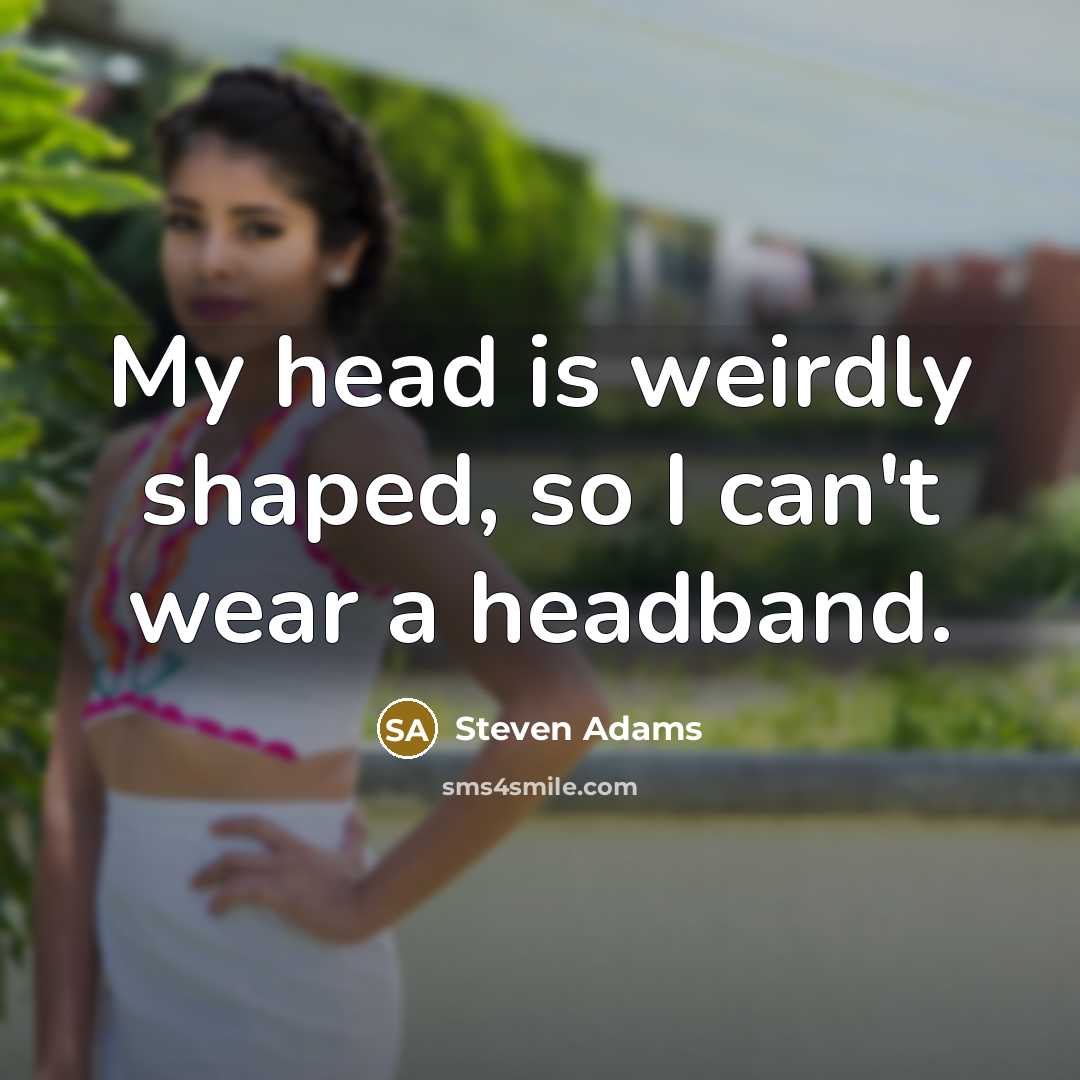 “My head is weirdly shaped, so I can't wear a…” quote by Steven Adams