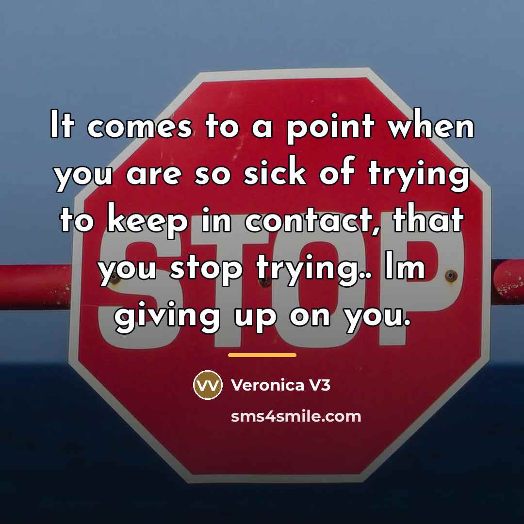 “It comes to a point when you are so sick…” quote by Veronica V3