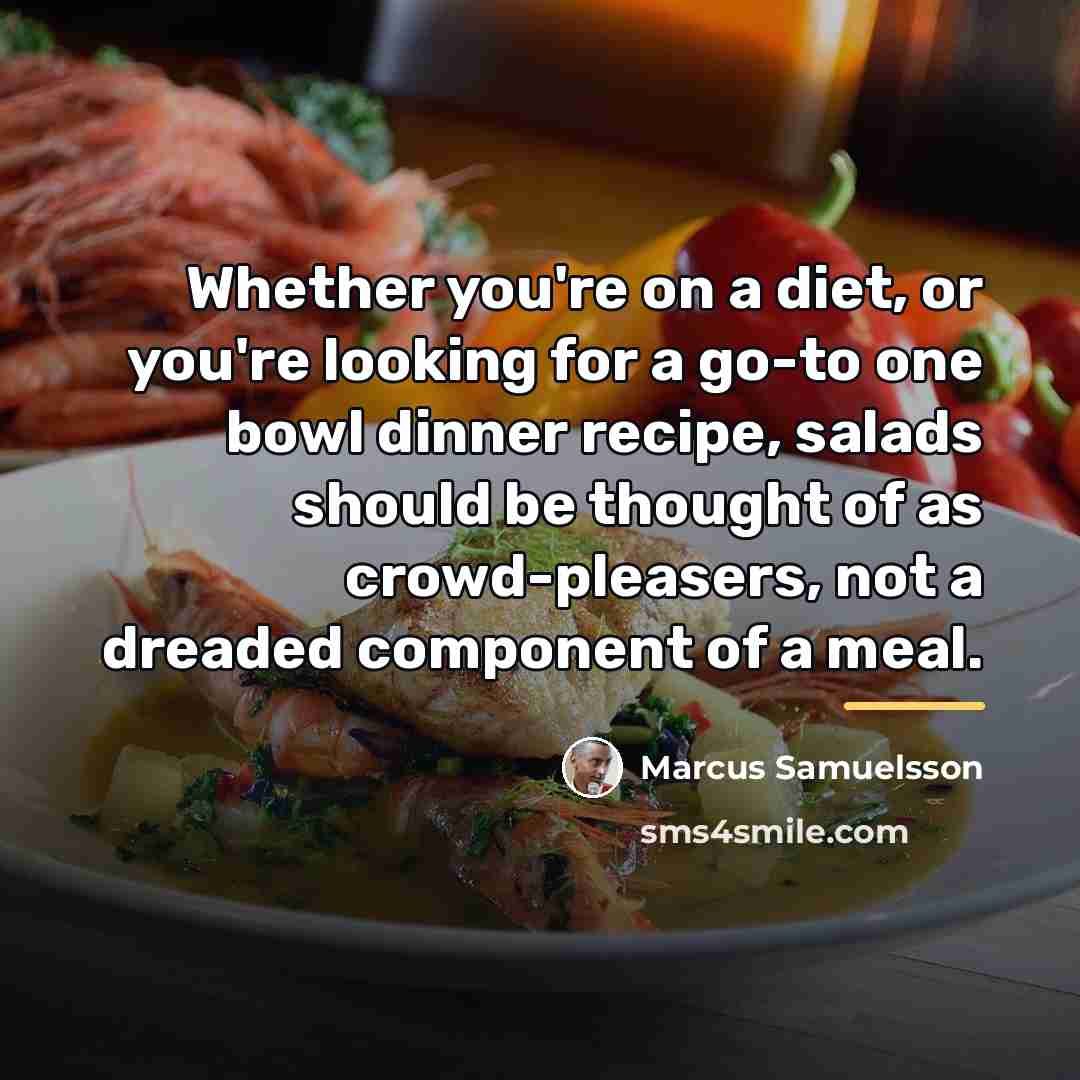 “Whether you're on a diet, or you're looking for a…” quote by Marcus Samuelsson