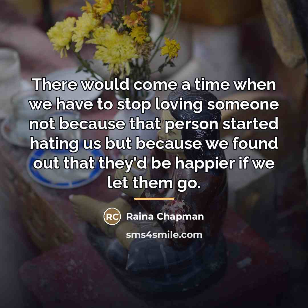 “There would come a time when we have to stop…” quote by Raina Chapman
