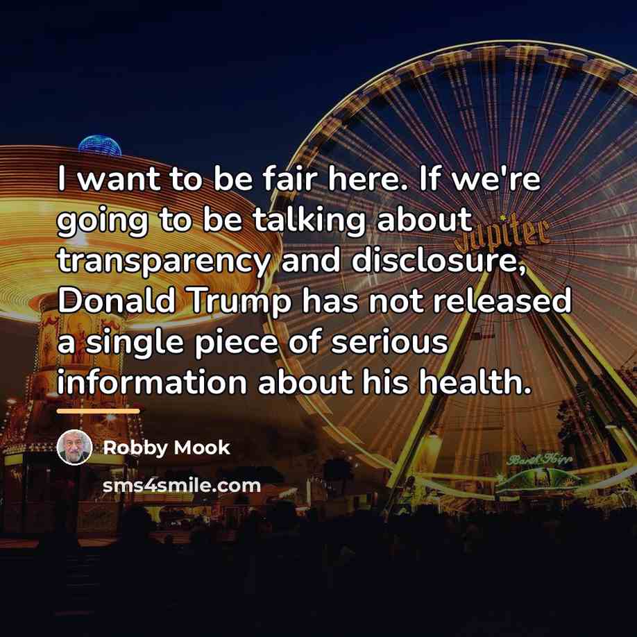 “I want to be fair here. If we're going to…” quote by Robby Mook