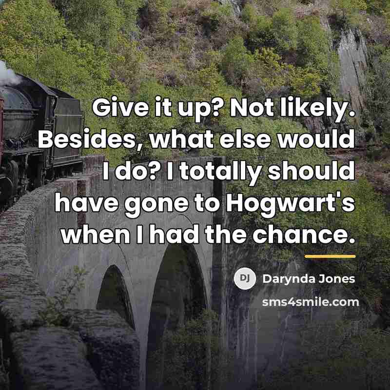 “Give it up? Not likely. Besides, what else would I…” quote by Darynda Jones