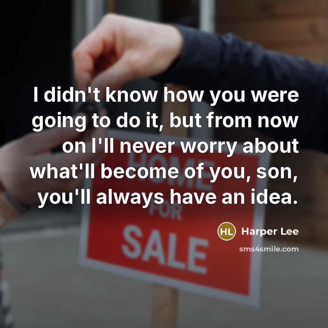 “I didn't know how you were going to do it,…” quote by Harper Lee
