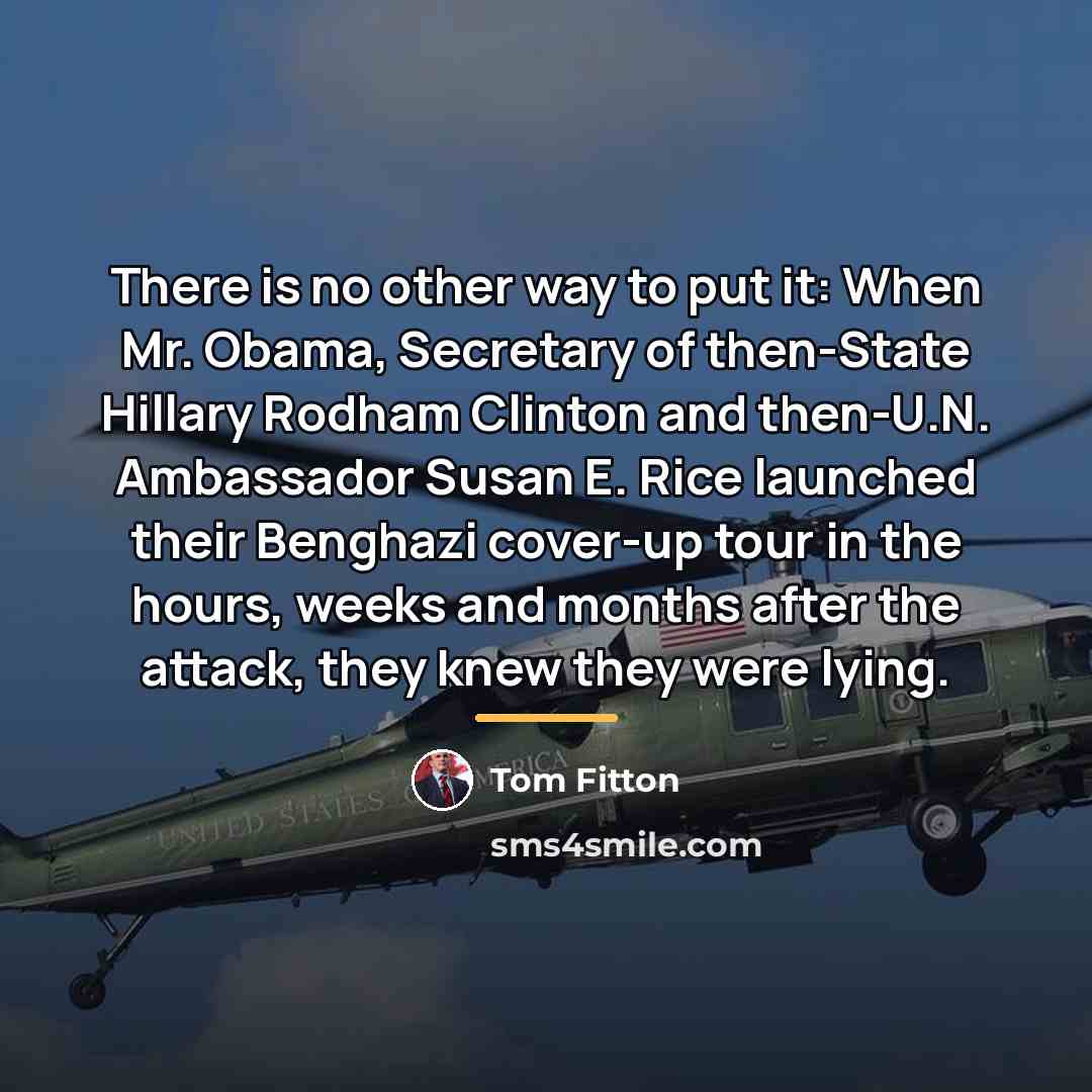 “There is no other way to put it: When Mr.…” quote by Tom Fitton