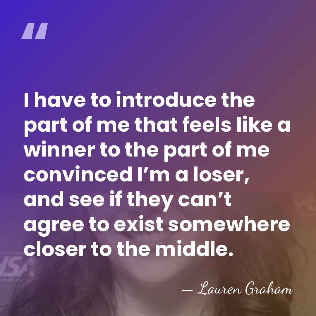 I have to introduce the part of me that feels like a&hellip; - Lauren Graham