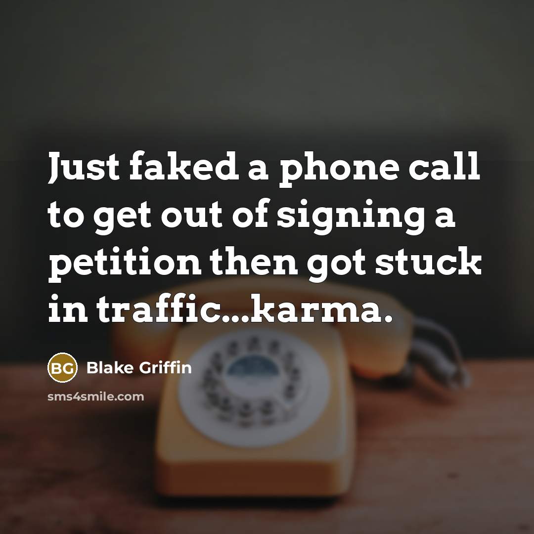 “Just faked a phone call to get out of signing…” quote by Blake Griffin